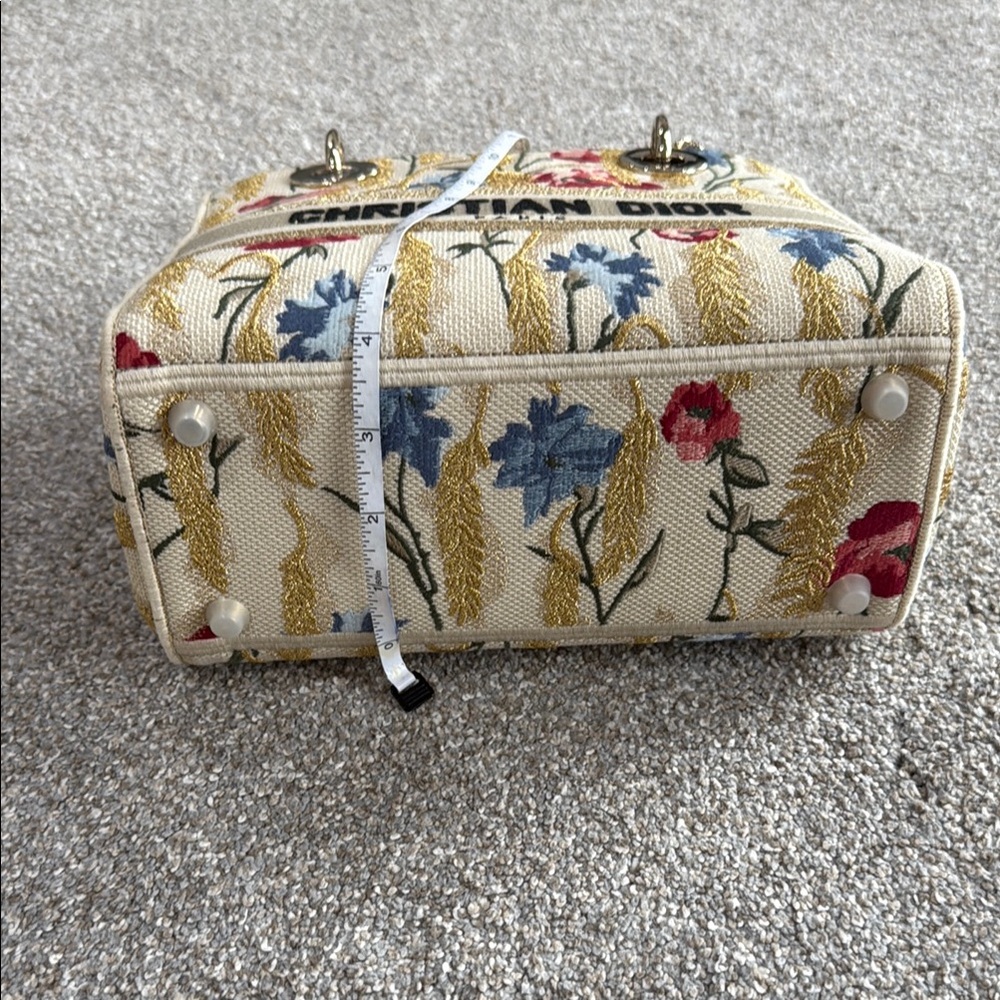 Dior Mini Floral Canvas Bag - Picture 15 of 15